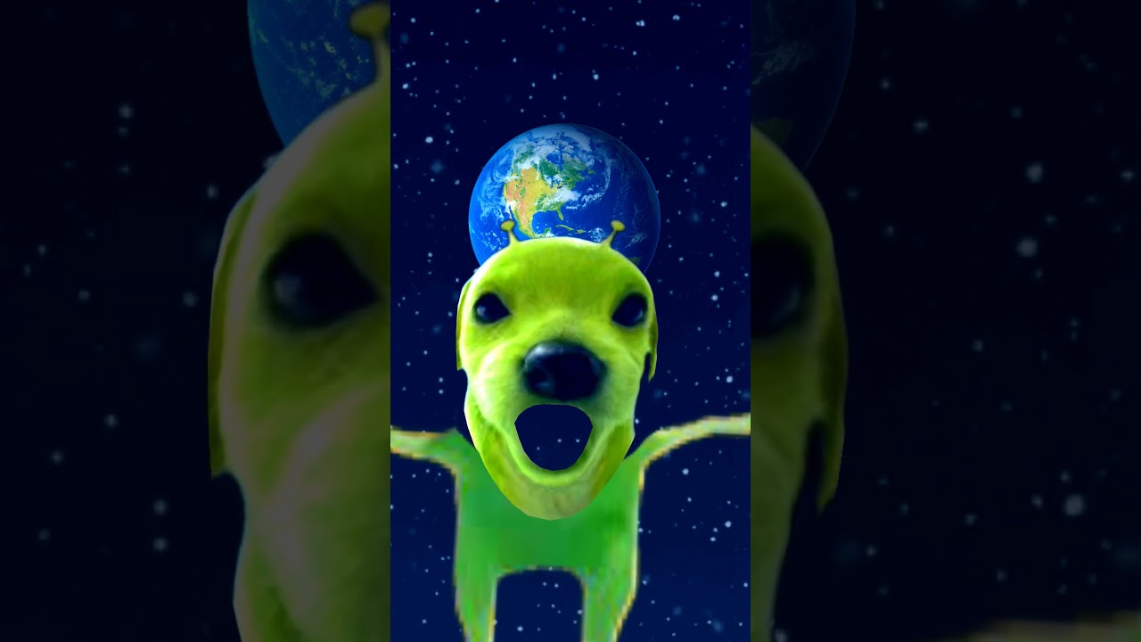 gog- the alien dog singing ~pretty little baby 