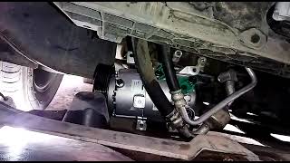 Step 5th, Fitting process of new compressor || Team YMO