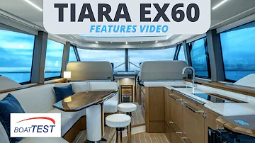 Tiara Yachts EX60 (2023-) Features video by BoatTEST