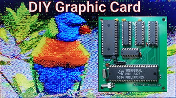 Video Card for Arduino and DIY Computers #2: PCB and Arduino Library