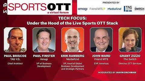 SVG Sports OTT Virtual Forum | Under the Hood of the Live Sports OTT Stack