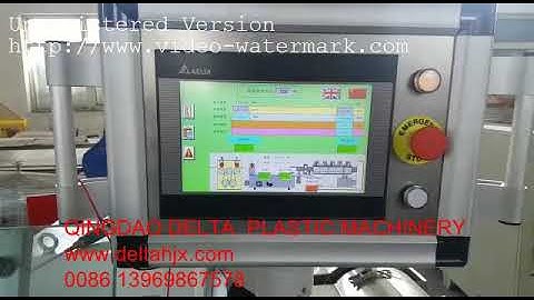 Polyester cord reinforcement packing straps making machine