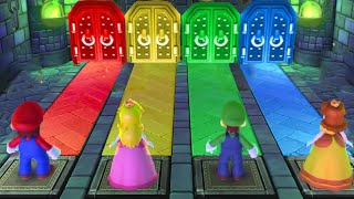 Mario Party 10 Minigames - Mario vs Peach vs Luigi vs Daisy (Master CPU)