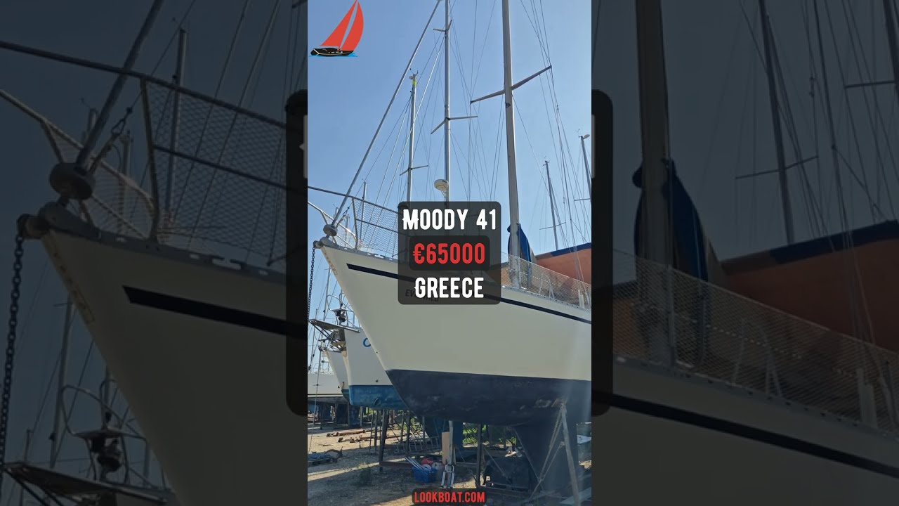 ⁣Moody 41 for sale in Greece