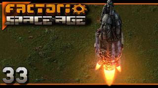 Finally Mining and Starting Refinement of Uranium - Part 33 - Factorio Space Age with FoX
