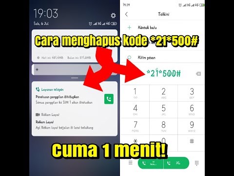 Video: Cara Menghapus Kode Telepon Phone