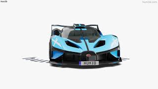 Bugatti Bolide 2024 3D model by 3DModels.org