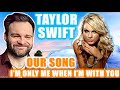 Reacting to EVERY TAYLOR SWIFT M/V IN ORDER! | #2: Our Song & I'm Only Me When I'm With You! ❤