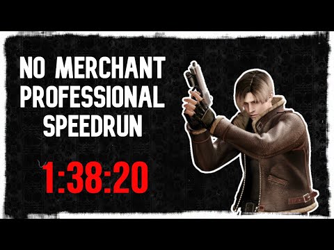 Resident Evil 4 No Merchant Pro speedrun 1:38:20 | PC 60 fps