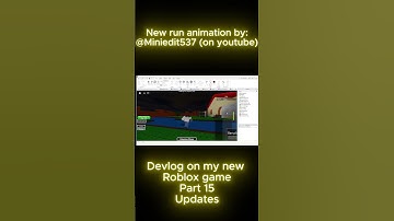 Devlog on my Roblox game || Pt. 15 ||  #devlog #roblox #robloxstudio #forsaken #fypage #robloxfyp