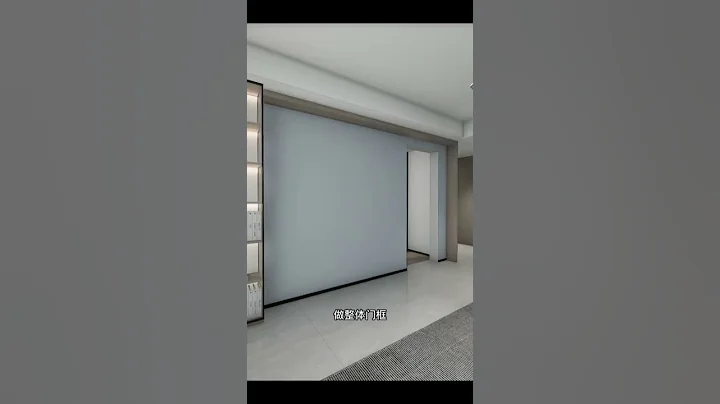 【客廳設計】客廳裝修遇到電視牆上有個門該怎麼設計？希望這個創意能啟發你的靈感！#室內設計 #interiordesign #室內裝修 #shorts - 天天要聞