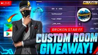 FREE FIRE LIVE CUSTOM ROOM GIVEAWAY | FF GUILD TEST | GURU 90🤑8 #fflivegiveaway #freefirelive