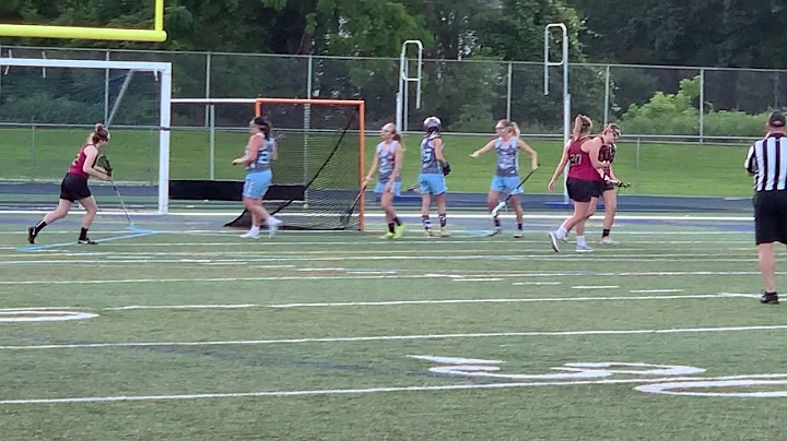 Southern's Colleen Mason scores off a pass from RB...