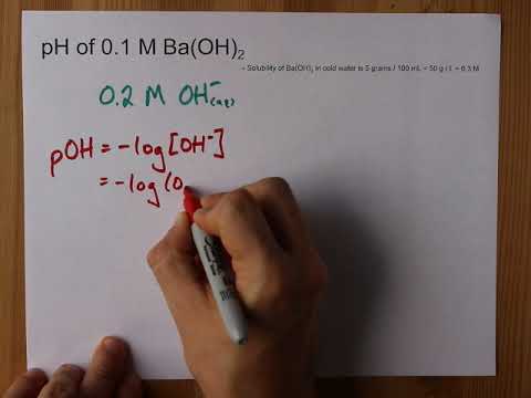 Video: Hoe bereken je bariumhydroxide?