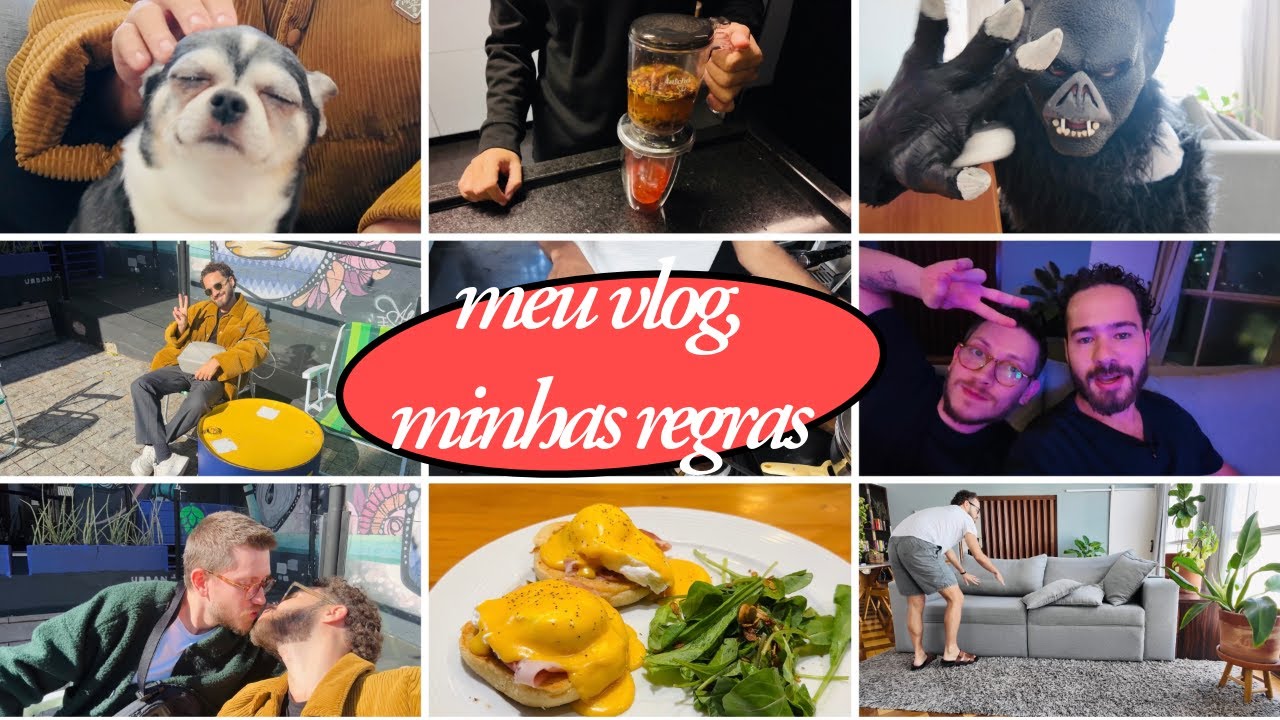 meu vlog, minhas regras