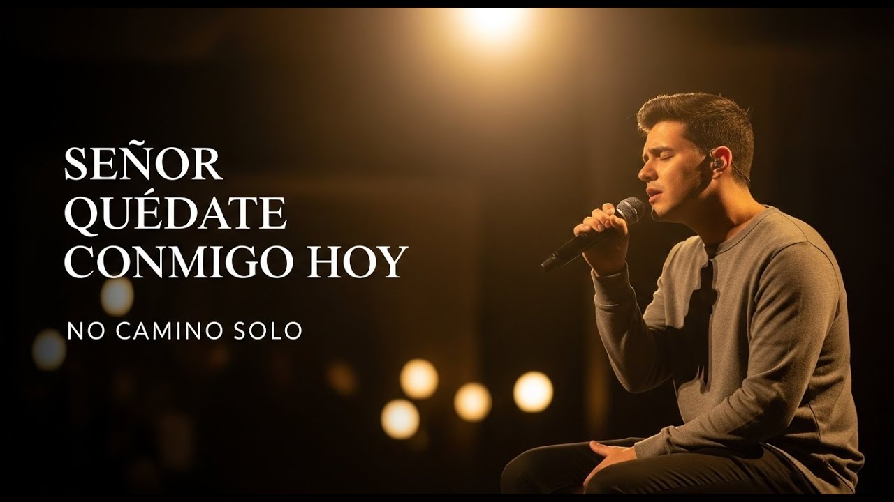 SEÑOR, QUÉDATE CONMIGO HOY — Alabanza cristiana de Adoración | no camino solo 🤍