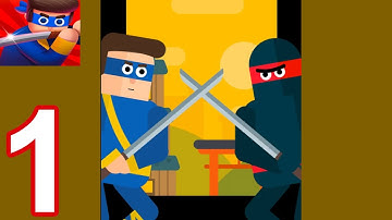 Mr Ninja gameplay walkthrough part 1 (android, ios)