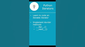 Python - Iterable Iterator - Quick code