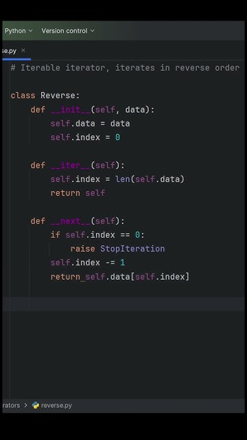 Python - Iterable Iterator - Quick code - YouTube