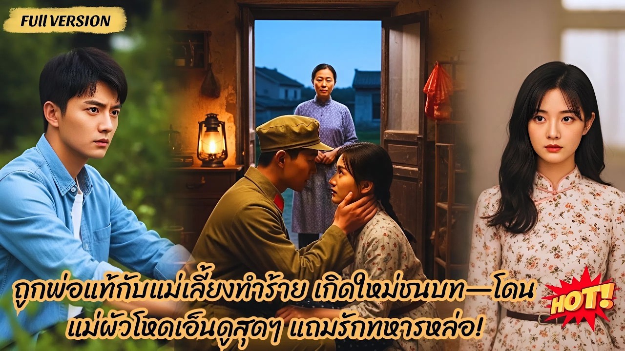 ถูกพ่อแท้กับแม่เลี้ยงทำร้าย เกิดใหม่ชนบท—โดนแม่ผัวโหดเอ็นดูสุดๆ แถมรักทหารหล่อ!