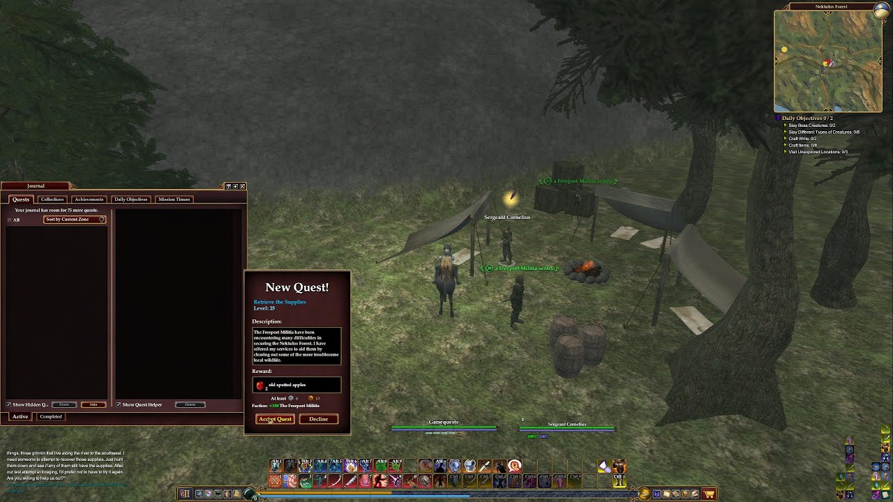 Retrieve the Supplies EQ2 YouTube