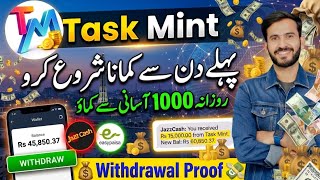 Earn Money Online in Pakistan (No Investment) | Task Mint App Proof & Review screenshot 4