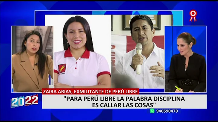 Zaira Arias tras expulsin: Para Per Libre la palab...