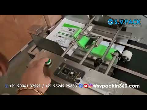 Automatic MRP Batch Coding Machine with Stacker Conveyor