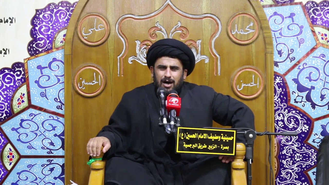 نعي السيد علي أبو غنيمة لقصة استشهاد علي الأكبر في الليلة التاسعة من محرم الحرام 1439