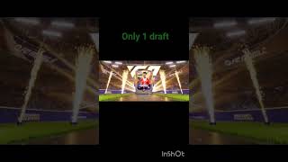 l spent only 1 draft thanks Ea #football #fcmobile