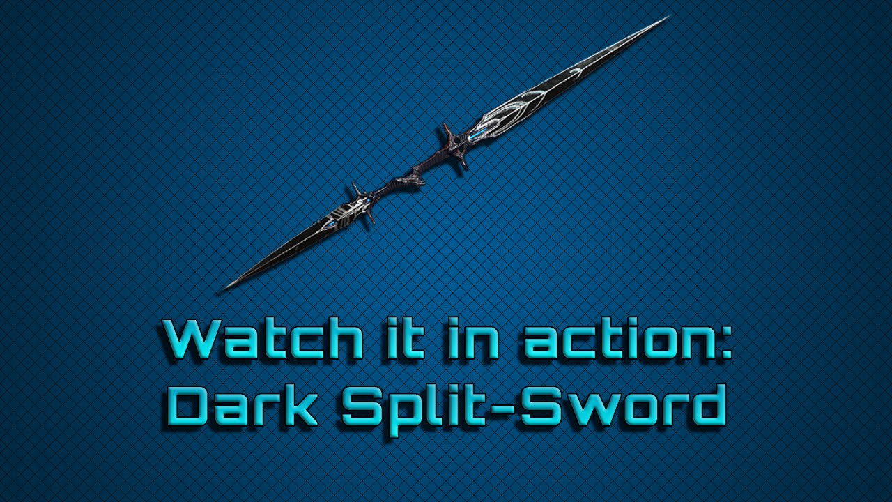 Warframe Watch It In Action Dark Split Sword Cringey Asmr Experience Youtube