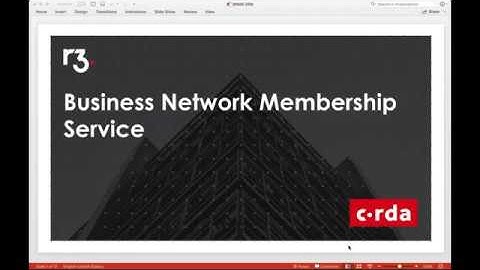 Corda Use Case Videos - Centre of Excellence for Blockchain Technologies