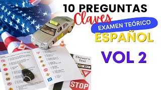 Nuevas Preguntas del Examen Escrito de Conducir (PRACTICA 2)Licencia de Manejo en Español