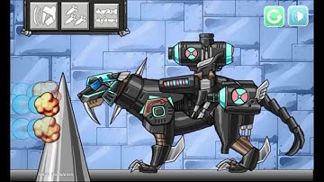 Dino Robot Smilodon Black   RePlay   Game Show   Game Play   2015   HD