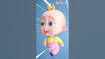 Walk Hop Run Stop | Nursery Rhymes & Kids Songs| Happy Tots #babysongs #toddlersongs