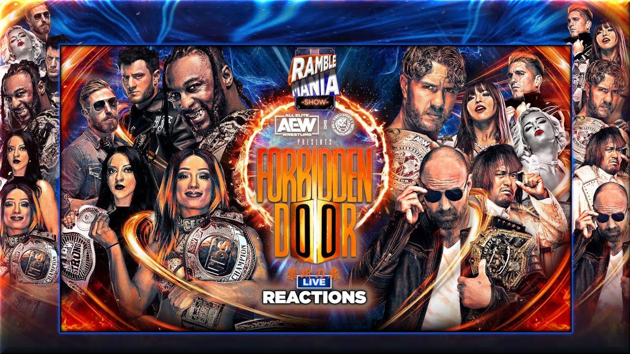 AEW X NJPW Forbidden Door 2024 Live Reactions YouTube