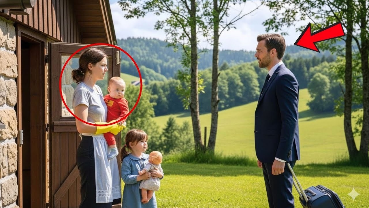 Je suis arrivé à ma maison de campagne pour me reposer après des années d’épuisement, et j’ai trouvé une femme inconnue pliant du linge dans mon salon, entourée de deux enfants. « Qui êtes-vous ?...