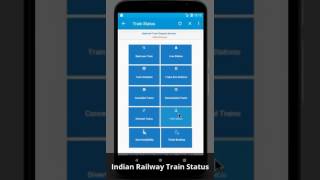 Indian Railway Train Status App screenshot 2