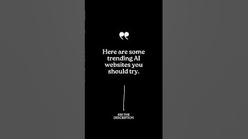 AI websites #AIWebsites #AITools #ArtificialIntelligence #Productivity #DataScience