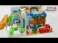 【DIY】クリスマス装飾のミニチュアドールハウスキット【Miniature Dollhouse Kit Blue Christmas】