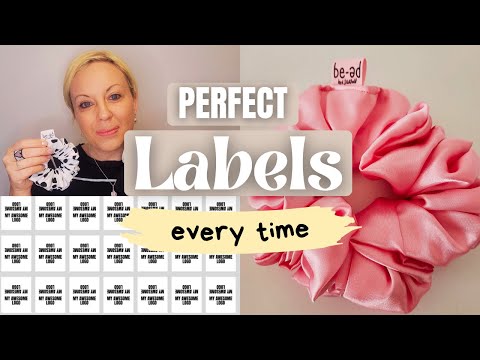 How to Make Perfect Double-Sided Fabric Labels Using Canva 3 Step Process