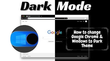 How to Enable or Disable Dark Mode on Chrome and windows in just one click (PC & Laptop)