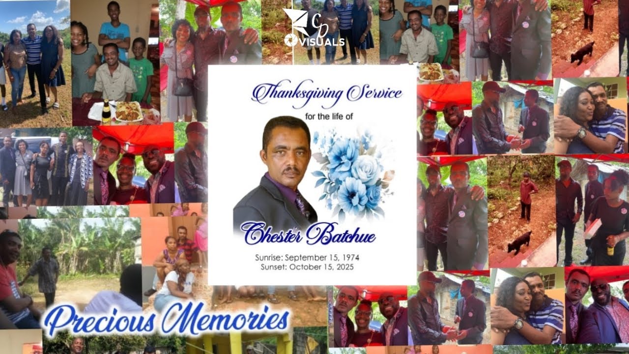 Live streaming of Chester Batchue Funeral Service - YouTube