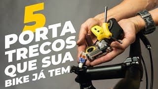 5 porta trecos que a sua bike já tem. Pedaleria