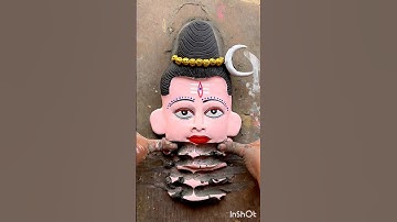 Mahadev murti making/bholenath murti making/mahadev idol making #trending