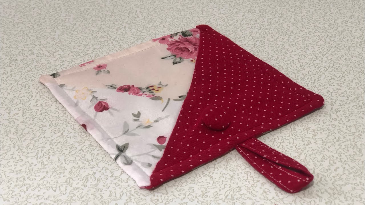 The Easiest Sewing Project! How to Make a Pot Holder (Perfect for Beginners)