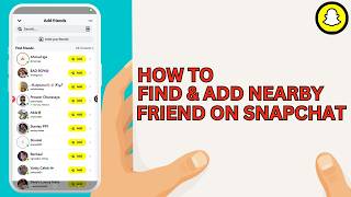 How to Find ADD NEARBY Friends on Snapchat (Full Tutorial) screenshot 3