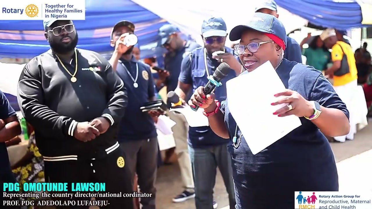 See how Rotary International President Stormed Ibadan