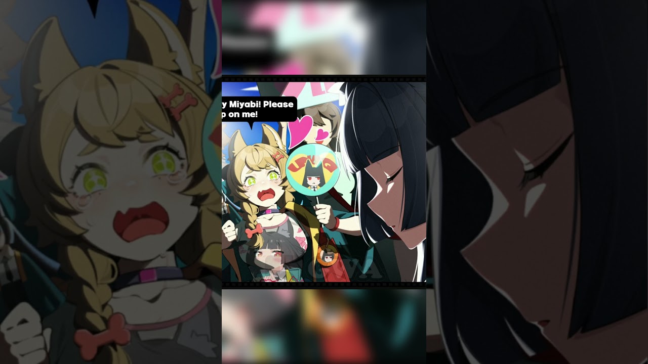 Lady Miyabi Step On Me...🤩 【Zenless Zone Zero 1.3】Miyabi Biggest Fan Cutscene