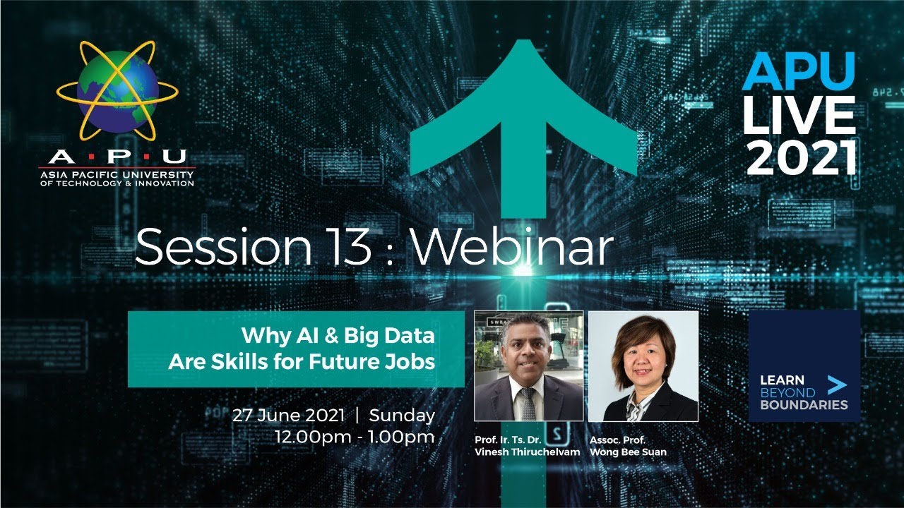 Webinar : Why AI & Big Data Are Skills for Future Jobs - YouTube